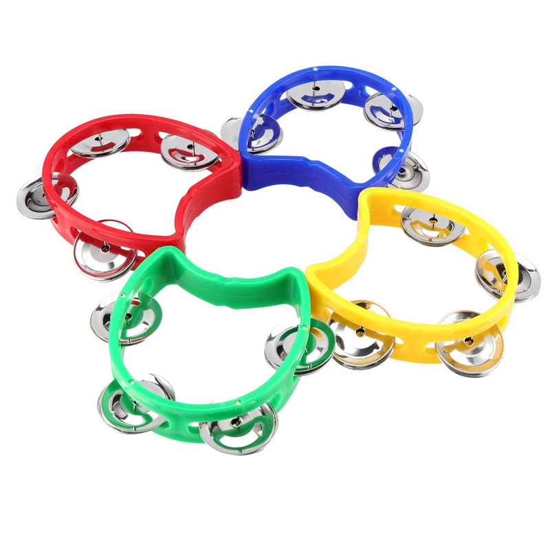 2PCS Plastic Hand Held Percuss - Kids Education Bell recension och pris