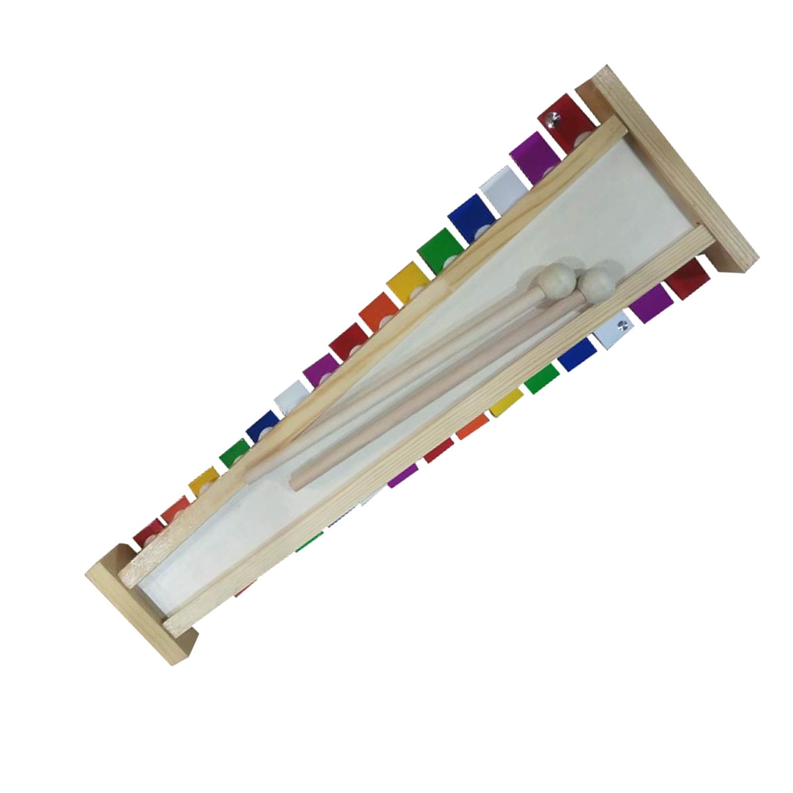 15 Scale Xylophone Bell Hand P - Kids Education Bell recension och pris